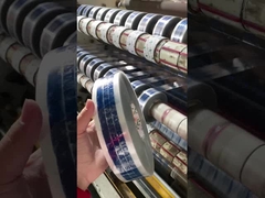 Şeffaf yapıştırıcı Bopp ambalajlı selüloz bandı fabrika özelleştirilmiş