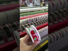 6 rulo 48 mm genişliğinde Bopp kendi kendine yapıştırıcı logo bantları