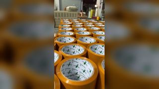 Parlak Kırmızı Ambalaj Bandı Güvenli Mühür