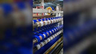 Koyu Mavi Özel Bant Güvenli Ambalaj