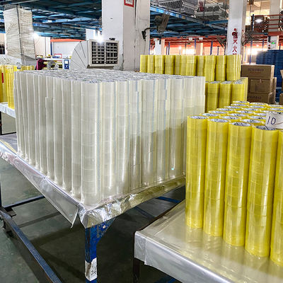 İyi bir fiyat. Clear/Transparent Yellowish BOPP Adhesive Packing Tape Factory Price çevrimiçi