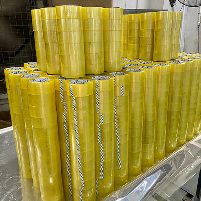 İyi bir fiyat. Clear BOPP Adhesive Sealing Tape High Adhesive Power For Carton Sealing Tape çevrimiçi