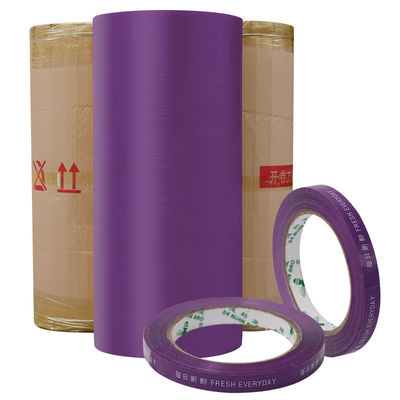 Logo ile Mor BOPP Yazdırılmış Jumbo Roll Üretici