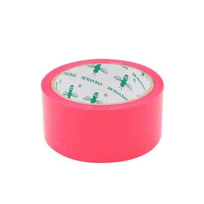 Pembe ambalaj bantı Karton ambalaj bantı için özel basılı bant