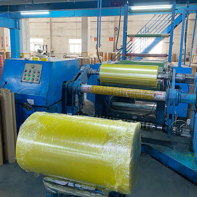 BOPP Sarı Sarı Paketleme Paketleme Yapışkan Dükkanlı Bant Jumbo Roll