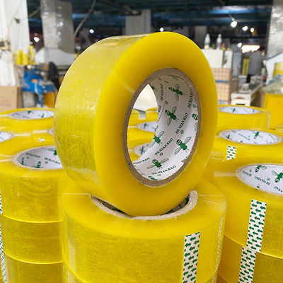 Karton mühürleme ve maskeleme için şeffaf ambalaj bandı Fabrika özelleştirilmiş