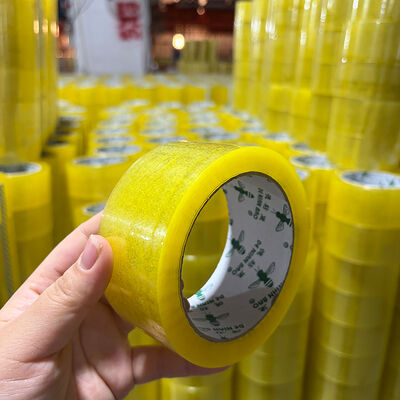İyi bir fiyat. Karton Mühürleme İçin Fabrika Toptan Satış Güçlü Yapışkanlı Şeffaf Paketleme Bandı çevrimiçi
